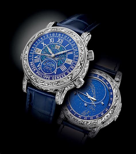 patek philippe skeleton roman numerals tourbillon moon|Patek Philippe tourbillon.